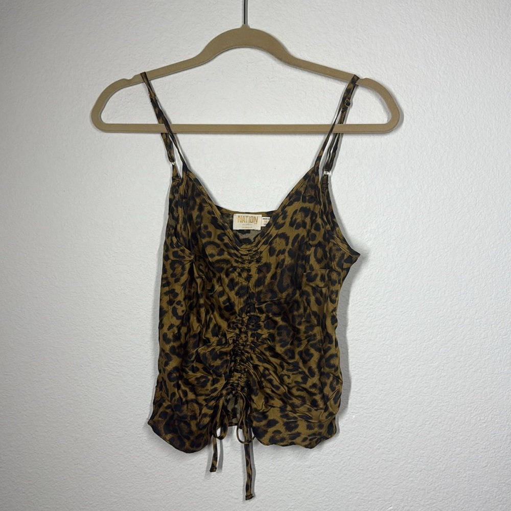 Nation Ltd. Cheetah Print Tank View 2